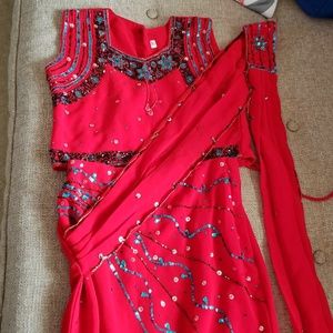 2 piece skirt and top Lehenga choli